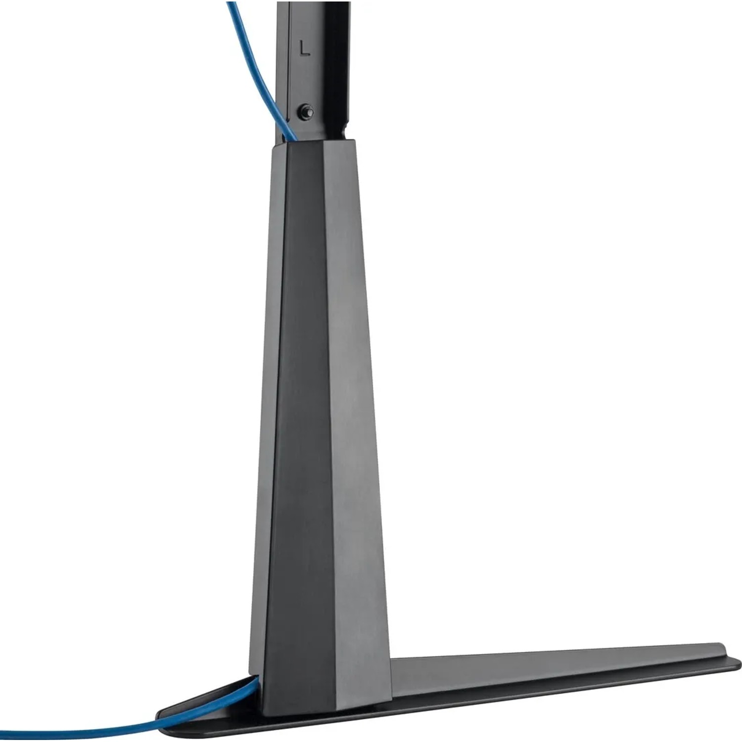 Schwaiger LED TV Standfuß, neigbar, schwarz. TV Zubehör für Flachbildschirme.