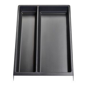 SOTECH Mehrzweckeinsatz SEPARADO Individual Schiefergrau Genarbt 300x474x51 mm Schubladeneinsatz Ab 40cm Schrankbreite