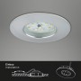 Briloner LED-Einbauleuchte Attach, 3er-Set aus Alu, runder Einbaustrahler.