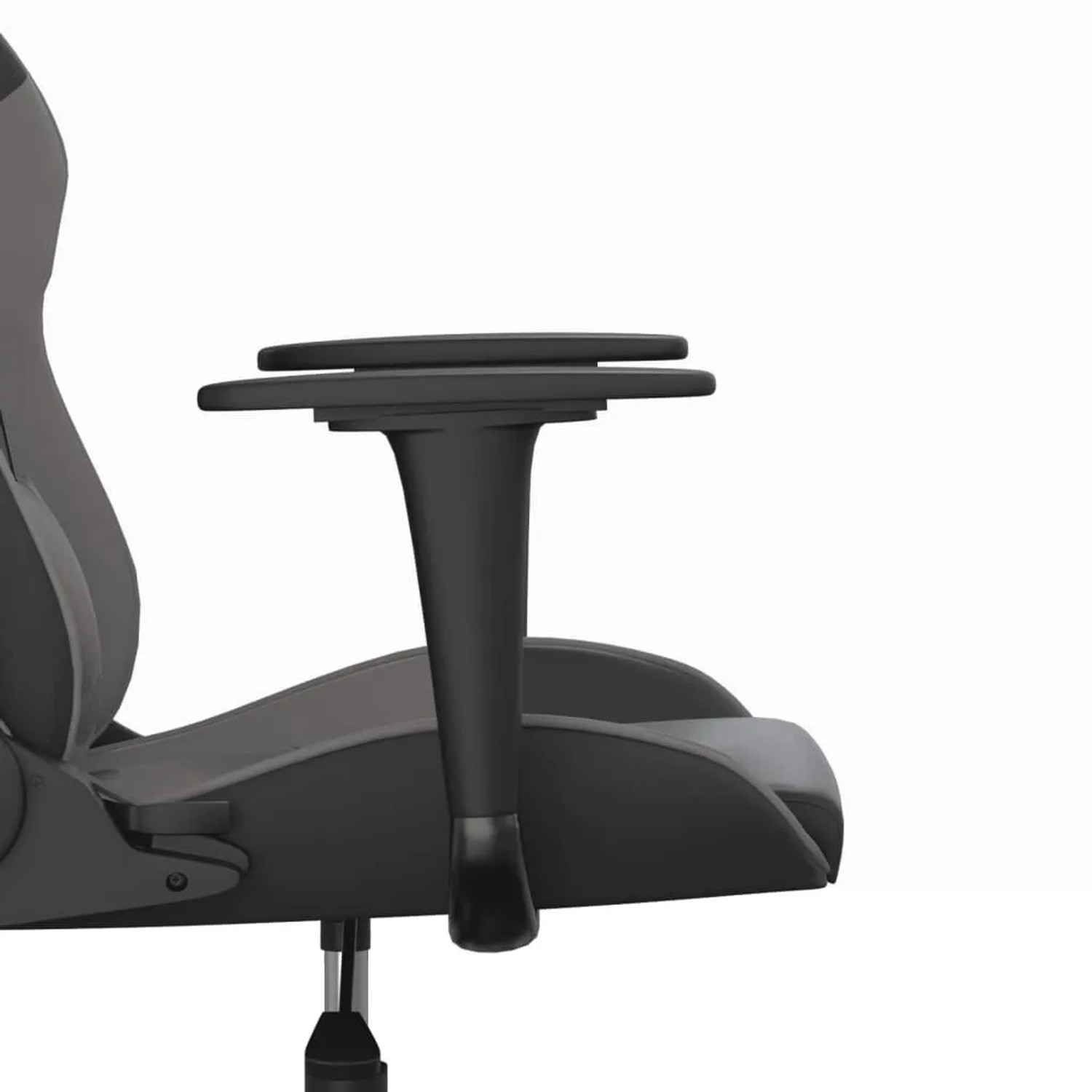 vidaXL Gaming-Stuhl mit Massagefunktion Schwarz und Grau Kunstleder 345403_10