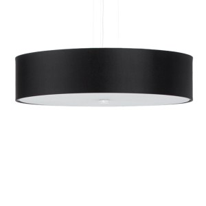 Eleganter Sollux Lighting Kronleuchter Skala 50 in Weiß und Schwarz für stilvolle Beleuchtung.