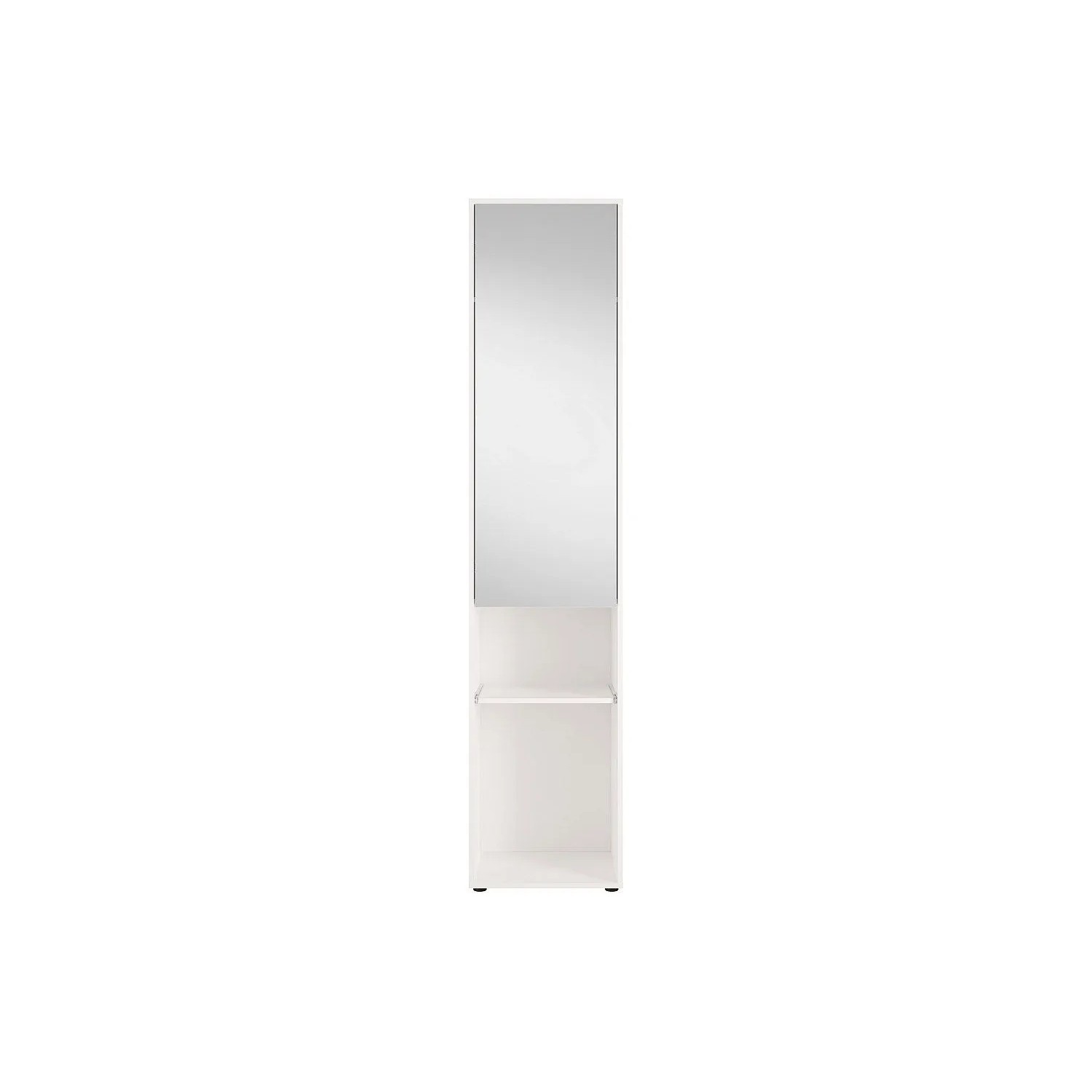 Vente-unique Kleiderschrank Movelino Weiß 50.3 cm
