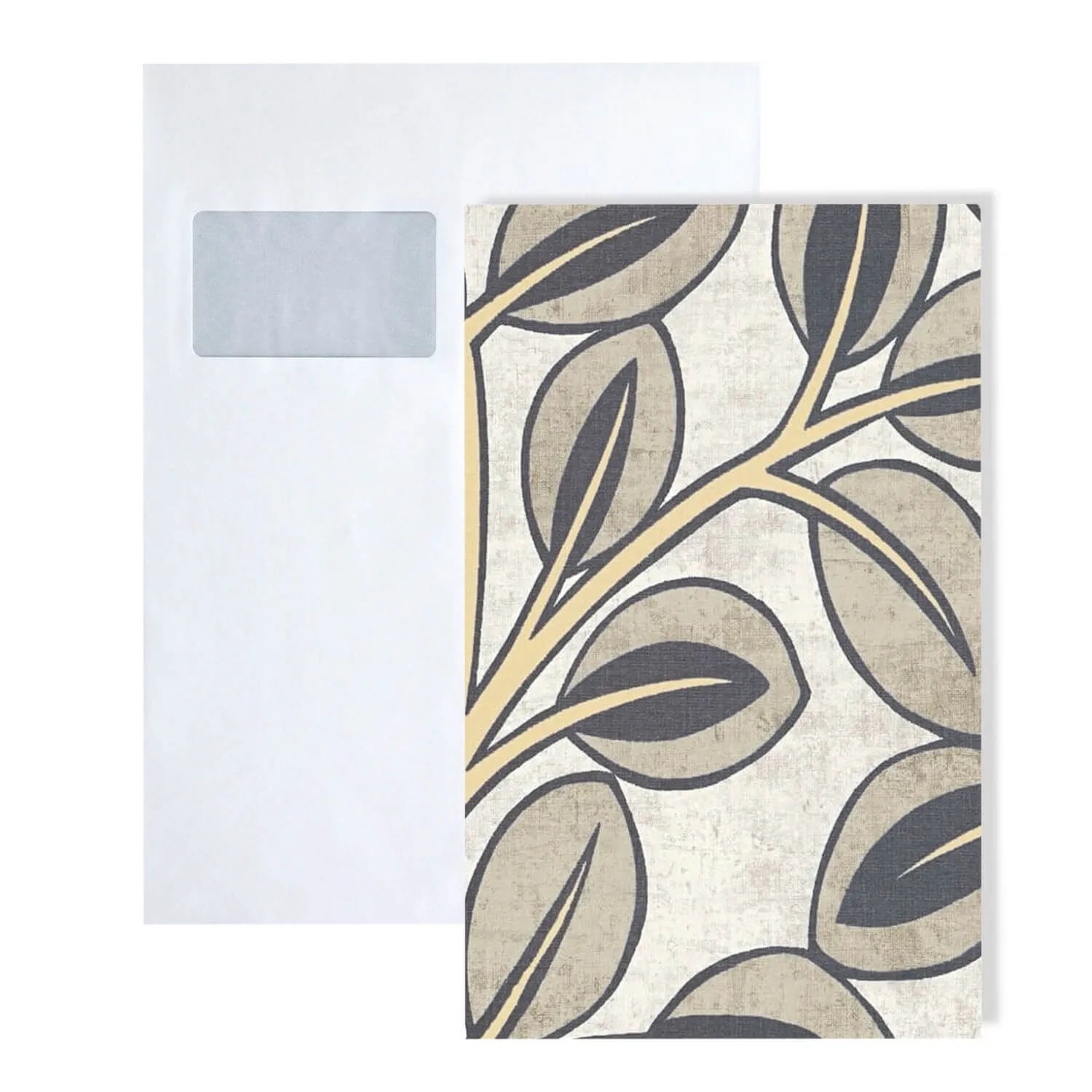 PROFHOME S-791503-GU DIN A4 Muster der Floralen Tapete 1 Musterstück