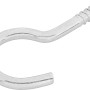 Schraubhaken Gebogen Verzinkt M6 x 60 mm 5 Stück