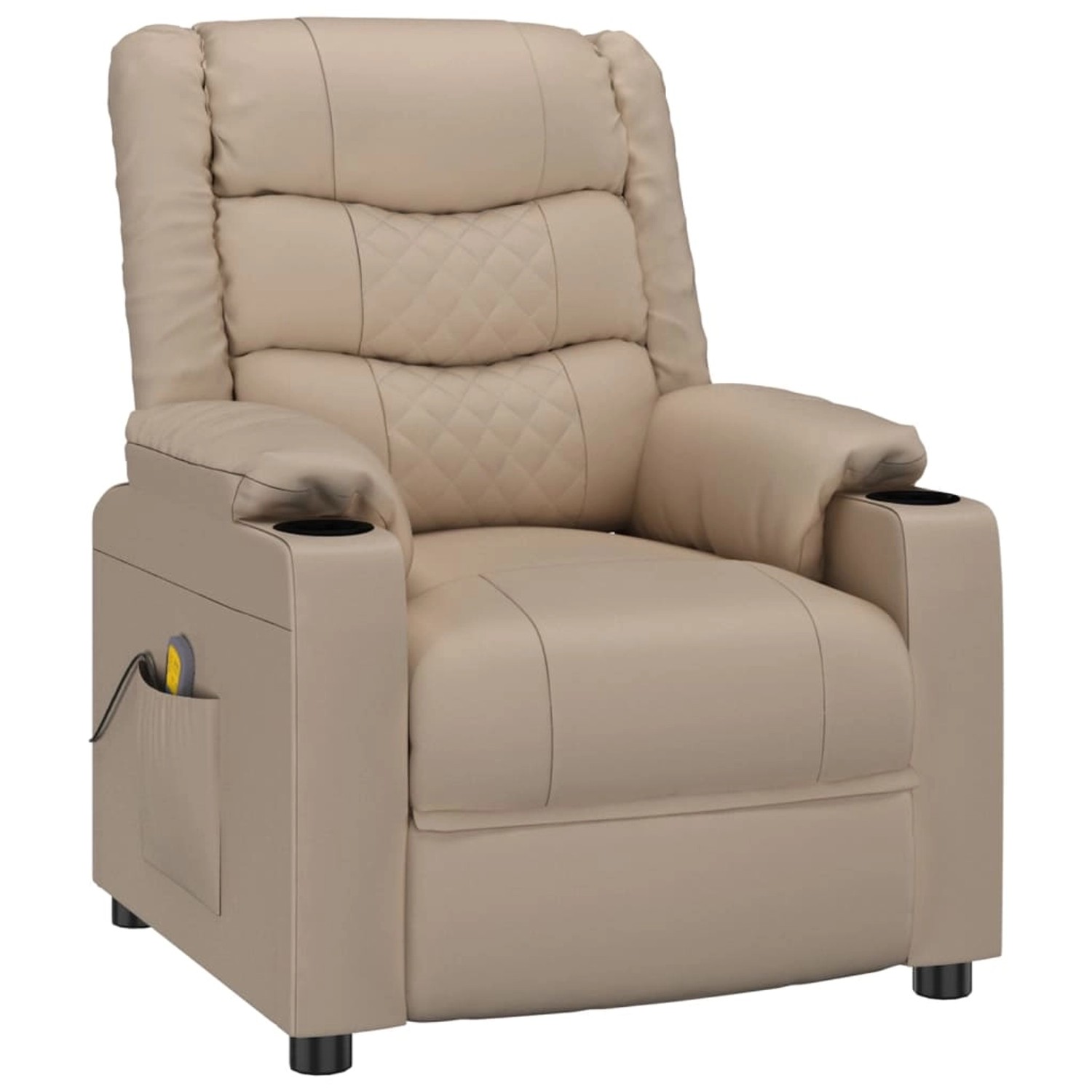 vidaXL Relaxsessel Cappuccino-Braun Kunstleder 348048 günstig online kaufen
