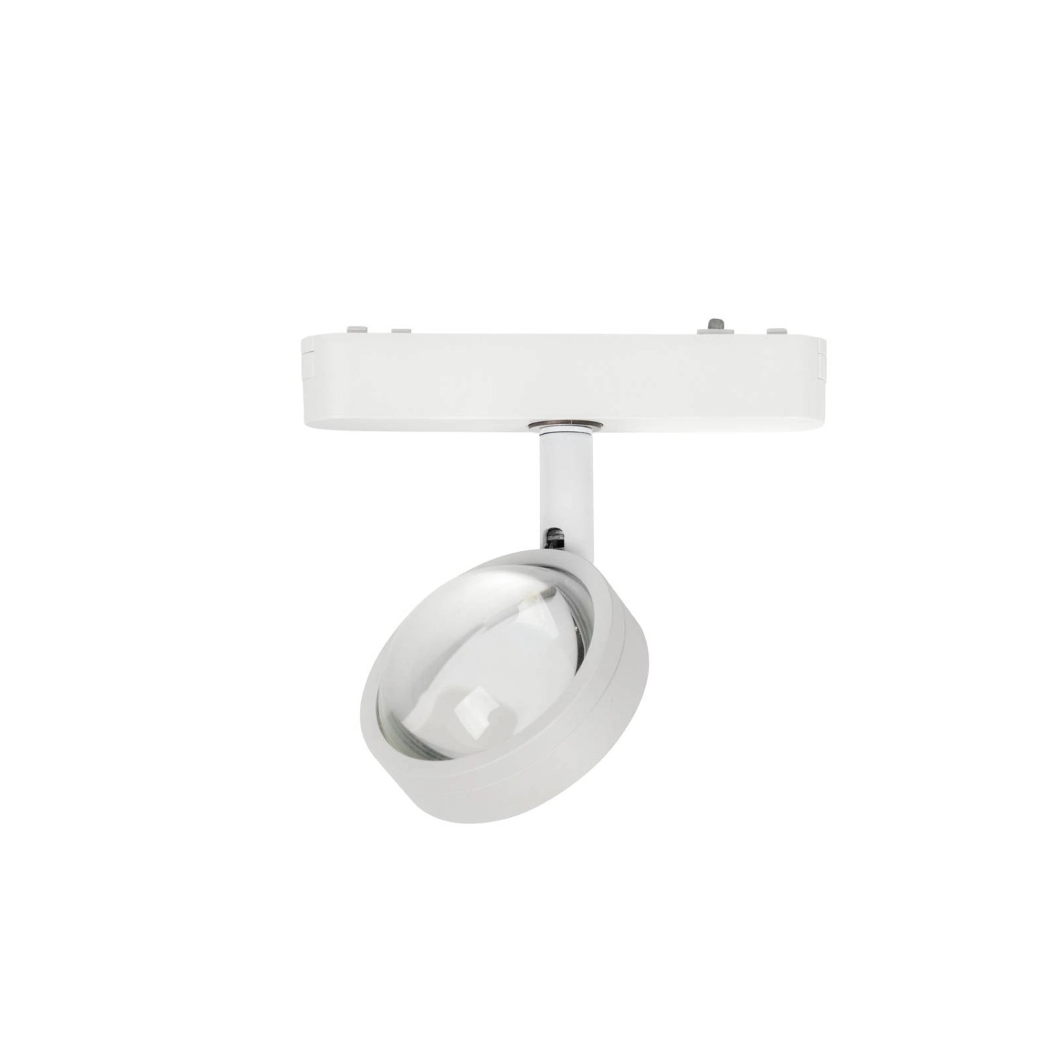 Lindby LED Lumaro 10027079 Modern in Weiß aus Aluminium 1-flammig Wohnzimmerleuchte
