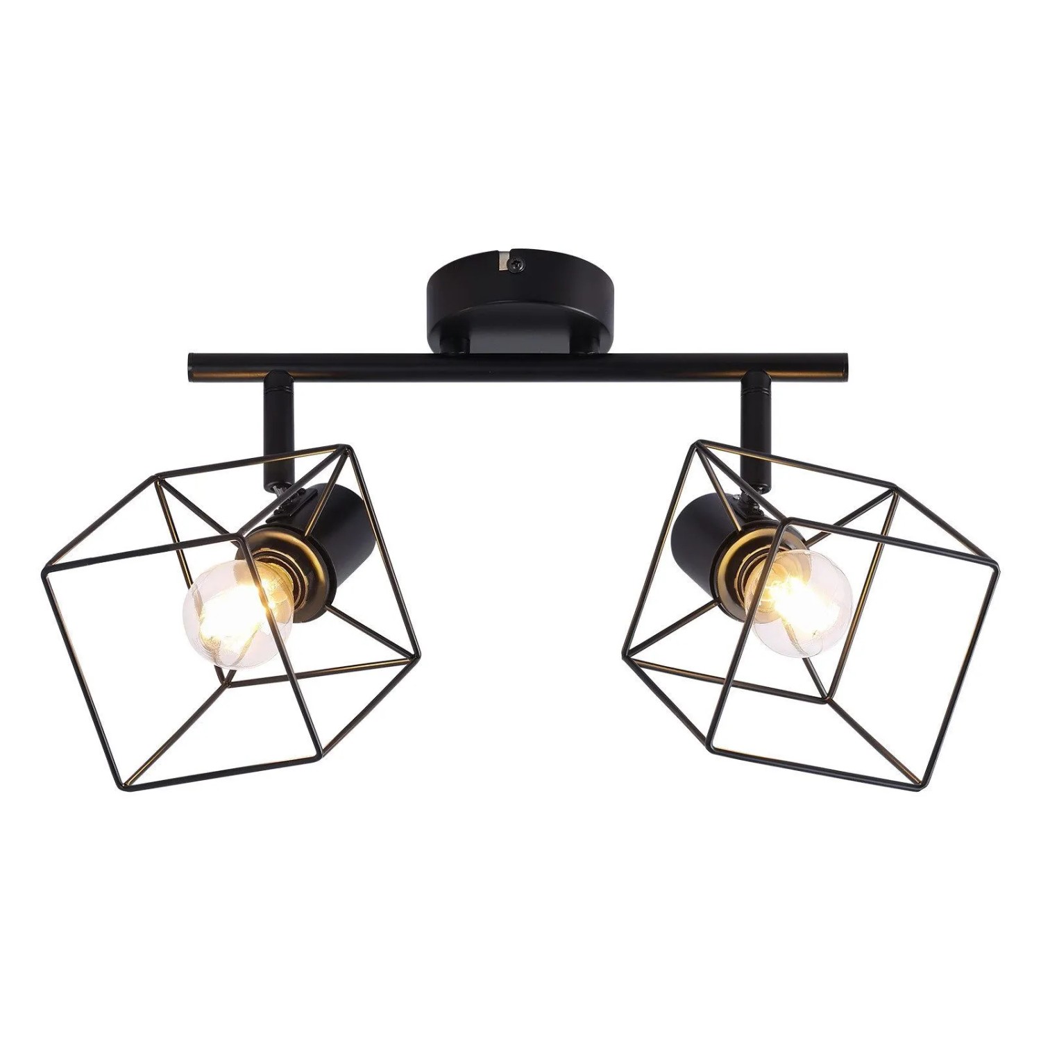NETTLIFE Deckenstrahler aus Metall Schwarz-48