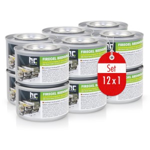 Brennpaste 6x80g - Ungiftiges Ethanol Für Fondue & Raclette