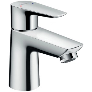 Hansgrohe Talis E Waschtischarmatur 80mm mit Zugstange, Chromoptik.