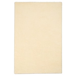 Cremefarbener Snapstyle Hochflor Teppich Palace Shaggy, 80x160cm.