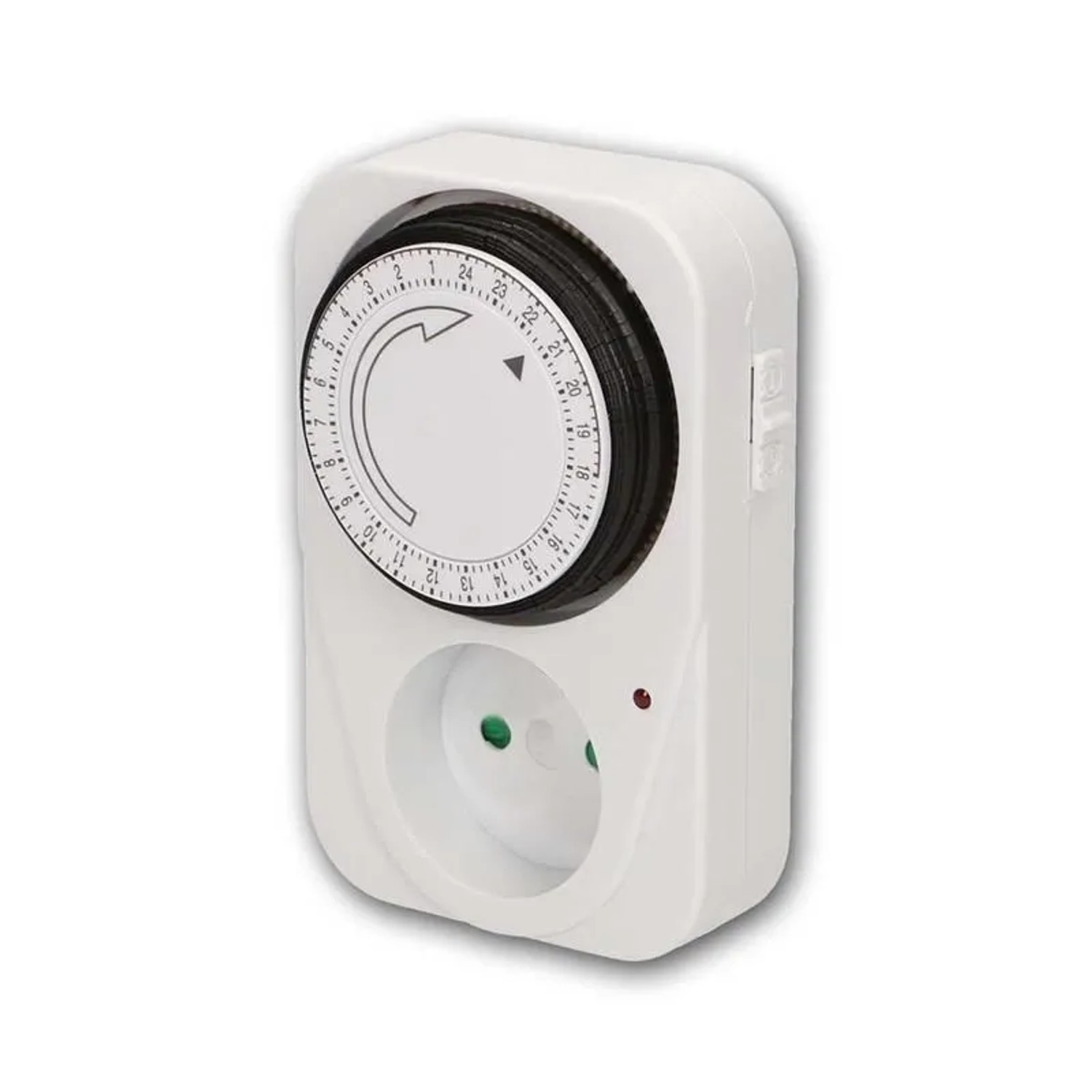 world-trading-net 24h Zeitschaltuhr Tag-analog Max 3500W 230V IP20