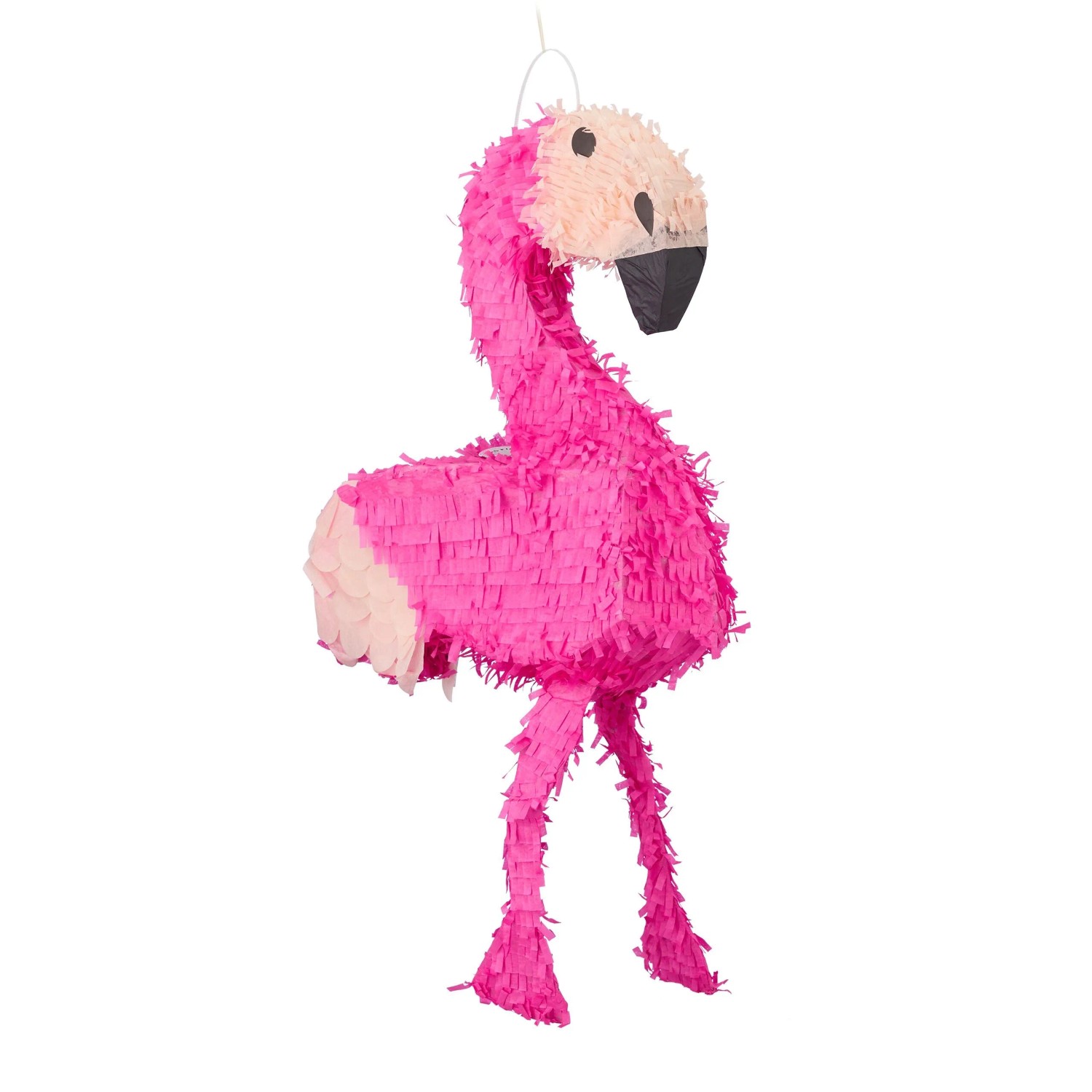 Relaxdays Pinata Papier Rosa Pink Befüllbar 80 cm x 40 cm x 14 cm 0,14 kg