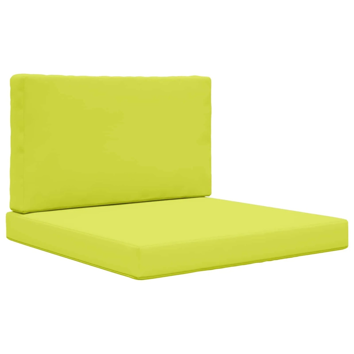 vidaXL Sofakissen für Draußen 2-Tlg Grün Polyester 900834