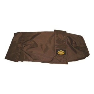 Fashion Dog Regenmantel für Hunde Braun 47 cm