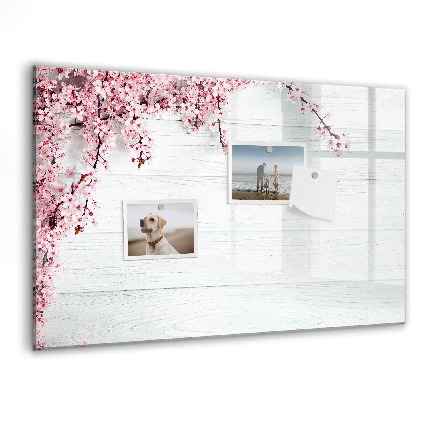 Tulup Magnettafel Aus Glas Frühlingsblumen 60x40 cm Whiteboard Magnetisch G günstig online kaufen