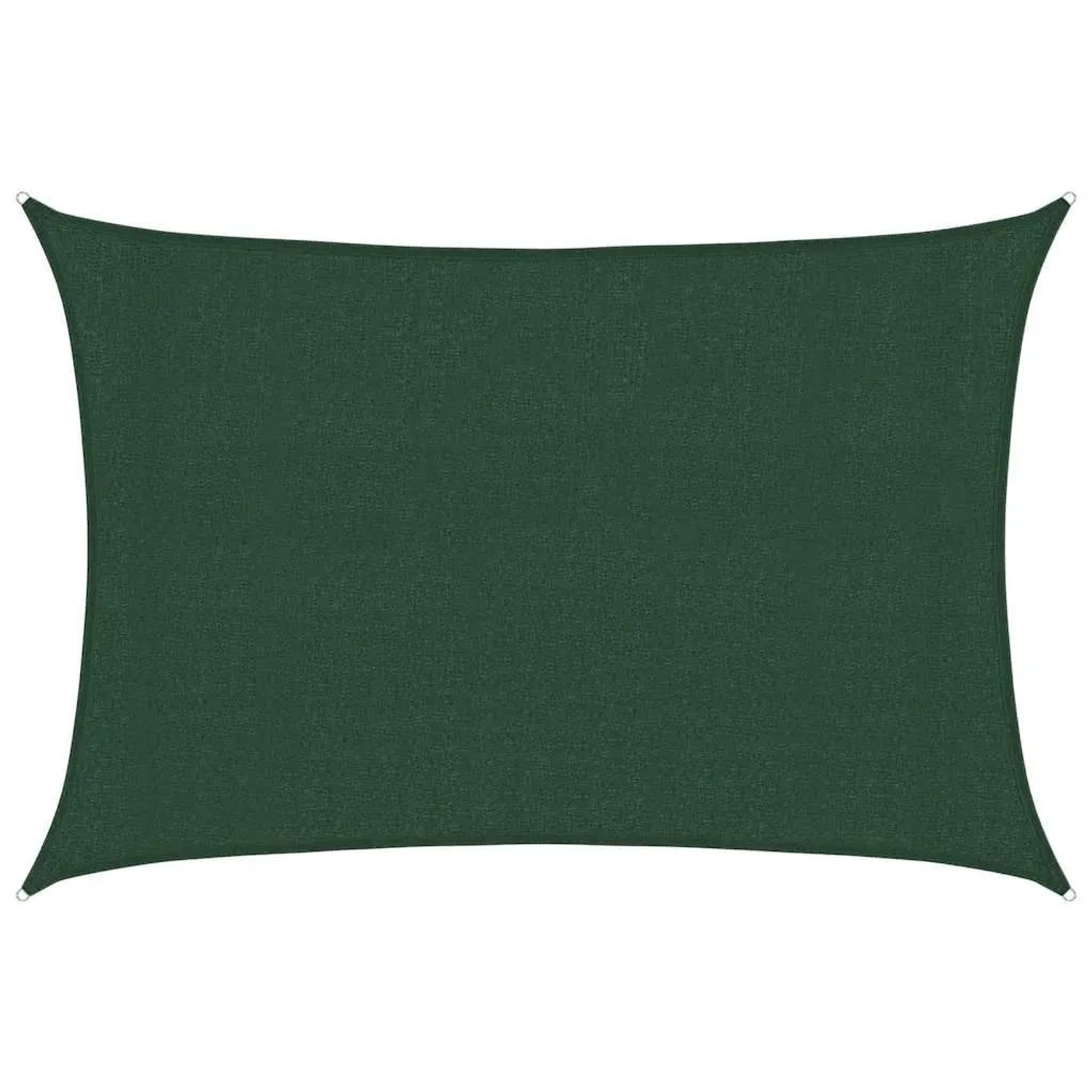 Furnicato Sonnensegel 160 G M² Dunkelgrün 3x4 5 M Hdpe