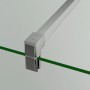Duschparadies Wandprofil mit Stabilisierungsstange für Glas-Seitenwand in Chrom.