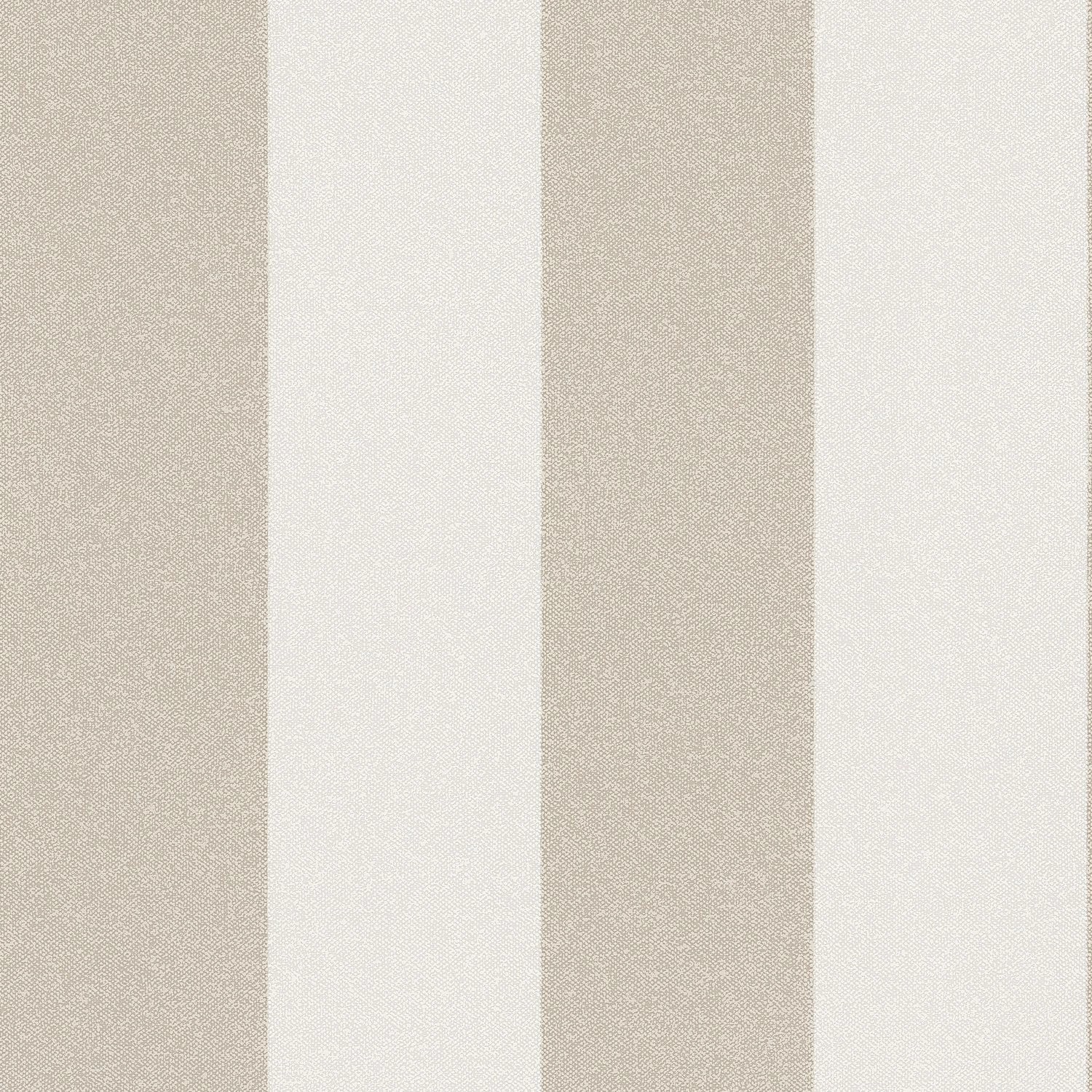 PROFHOME 375543-GU Streifen Tapete Traditionell Matt Beige Creme 0,53 m x 1 günstig online kaufen