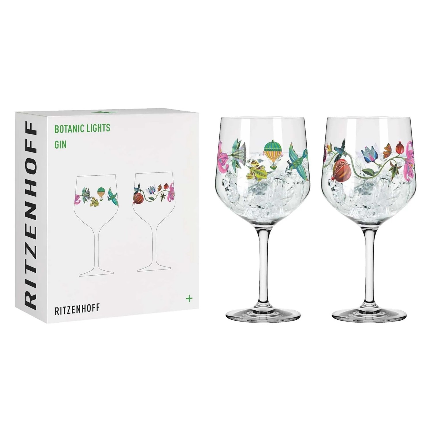 Ritzenhoff Botanic Lights Ginglas Longdrinkglas 2er Set 10 7 Cm Durchmesser