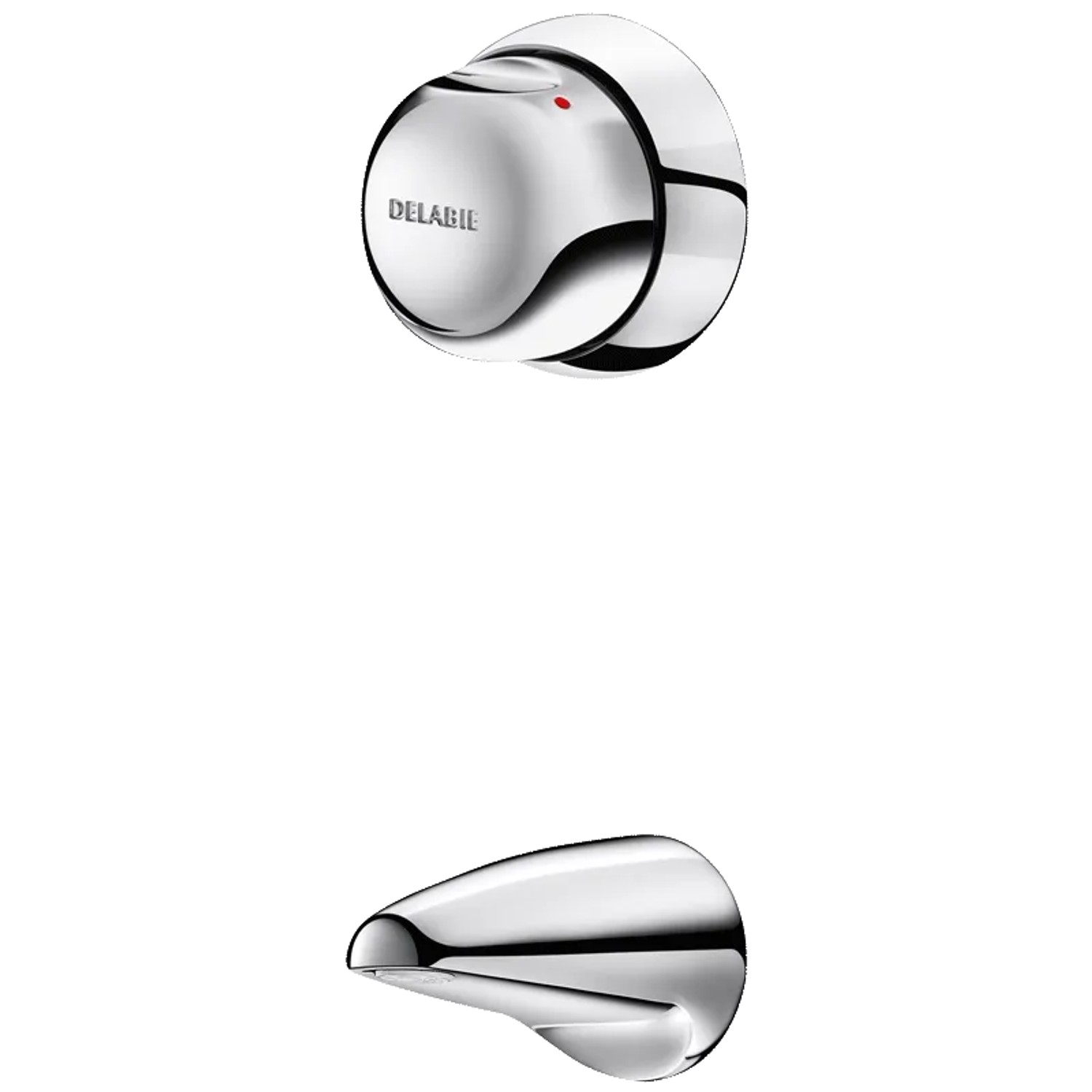 Delabie TEMPOMIX Selbstschlussmischer Hinterwandmontage Chrom.