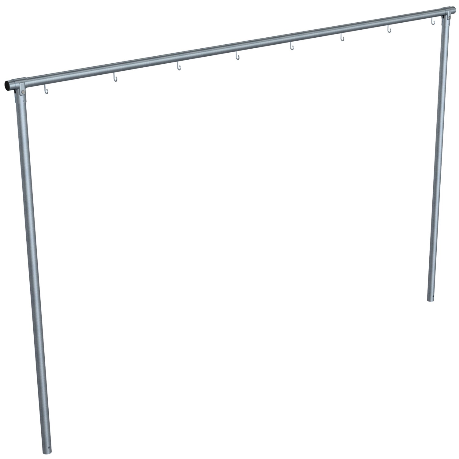 Schake Wäschetrockengerüst Querrohr 4.000 mm 8 Haken einseitig