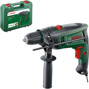 Bosch UniversalImpact 730 Schlagbohrmaschine mit Koffer, Bohrmaschine für präzises Bohren.
