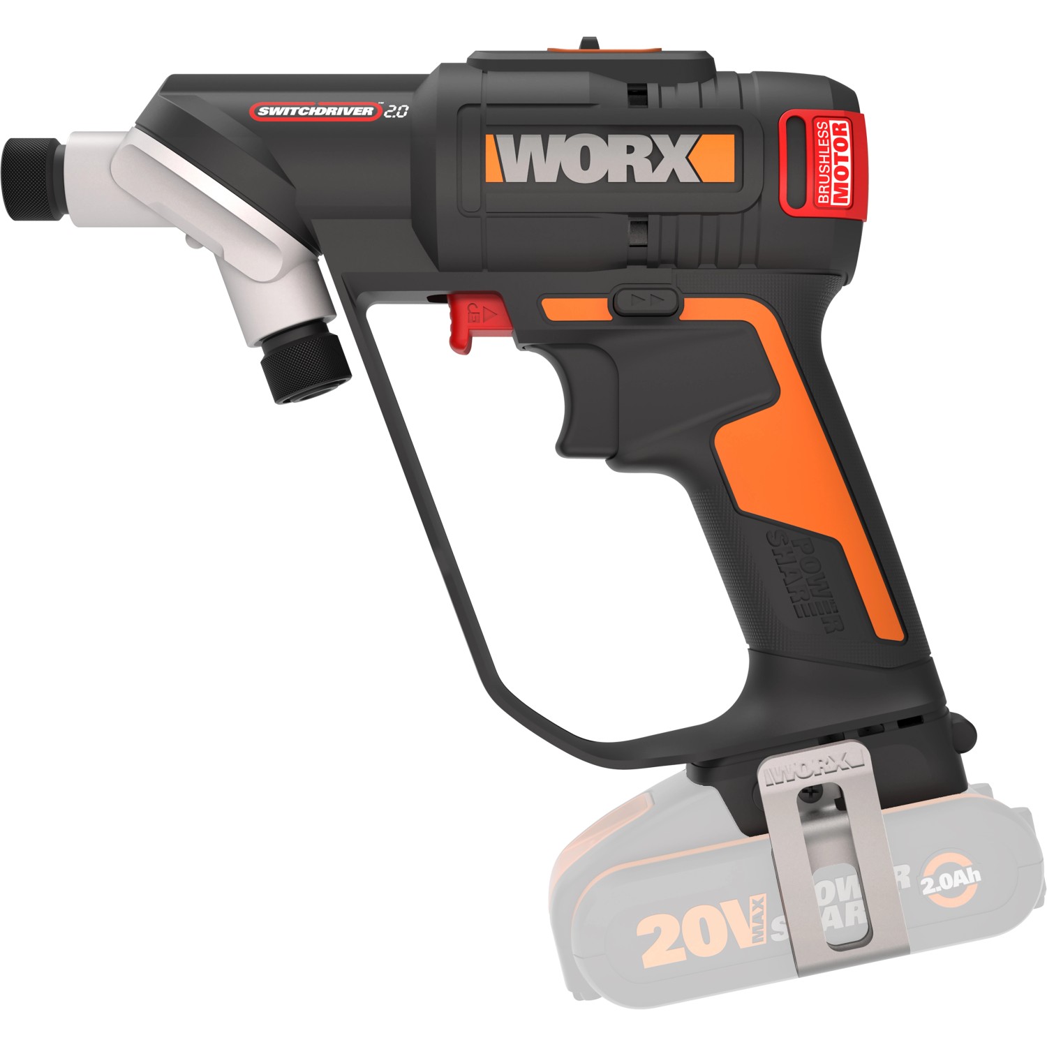 Worx 20 V Akku-Bohrschrauber WX177.9 Solo mit Koffer günstig online kaufen