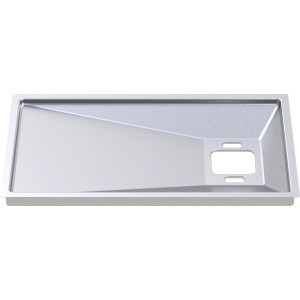 Fettauffangwanne für Jamestown KANE 2 Gasgrill, Ersatzteil für Grillutensilien.