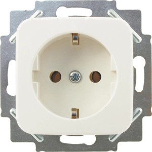 Klein SI Kombi-Steckdose in Reinweiß für BJ und SI Systeme.