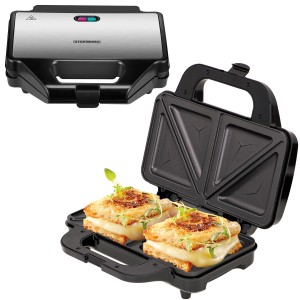Steinborg SB-2110 Sandwich Maker mit Anti-Haftbeschichtung 1000 Watt