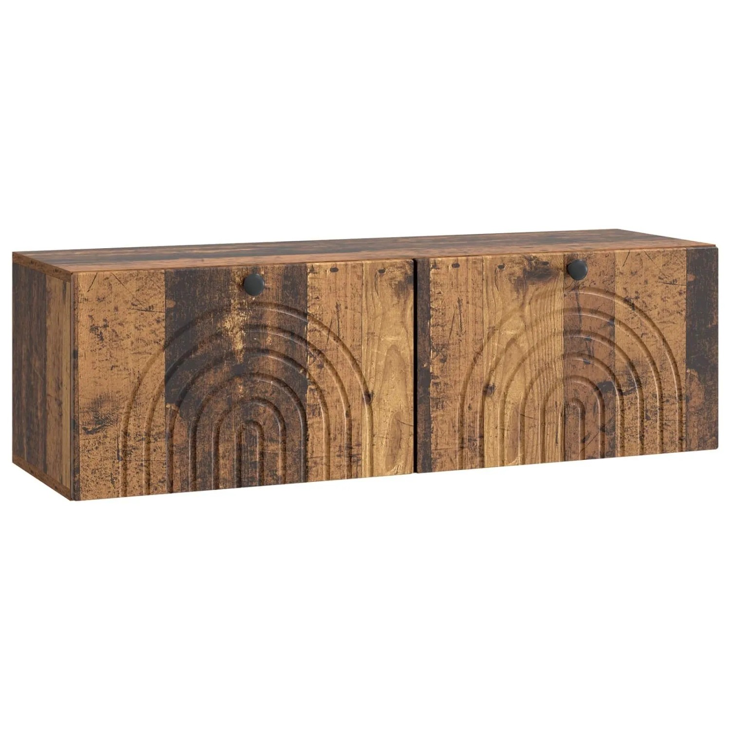 vidaXL Wandmontierter TV-Schrank Altholz 98 x 31 x 30 cm Holzwerkstoff 898223