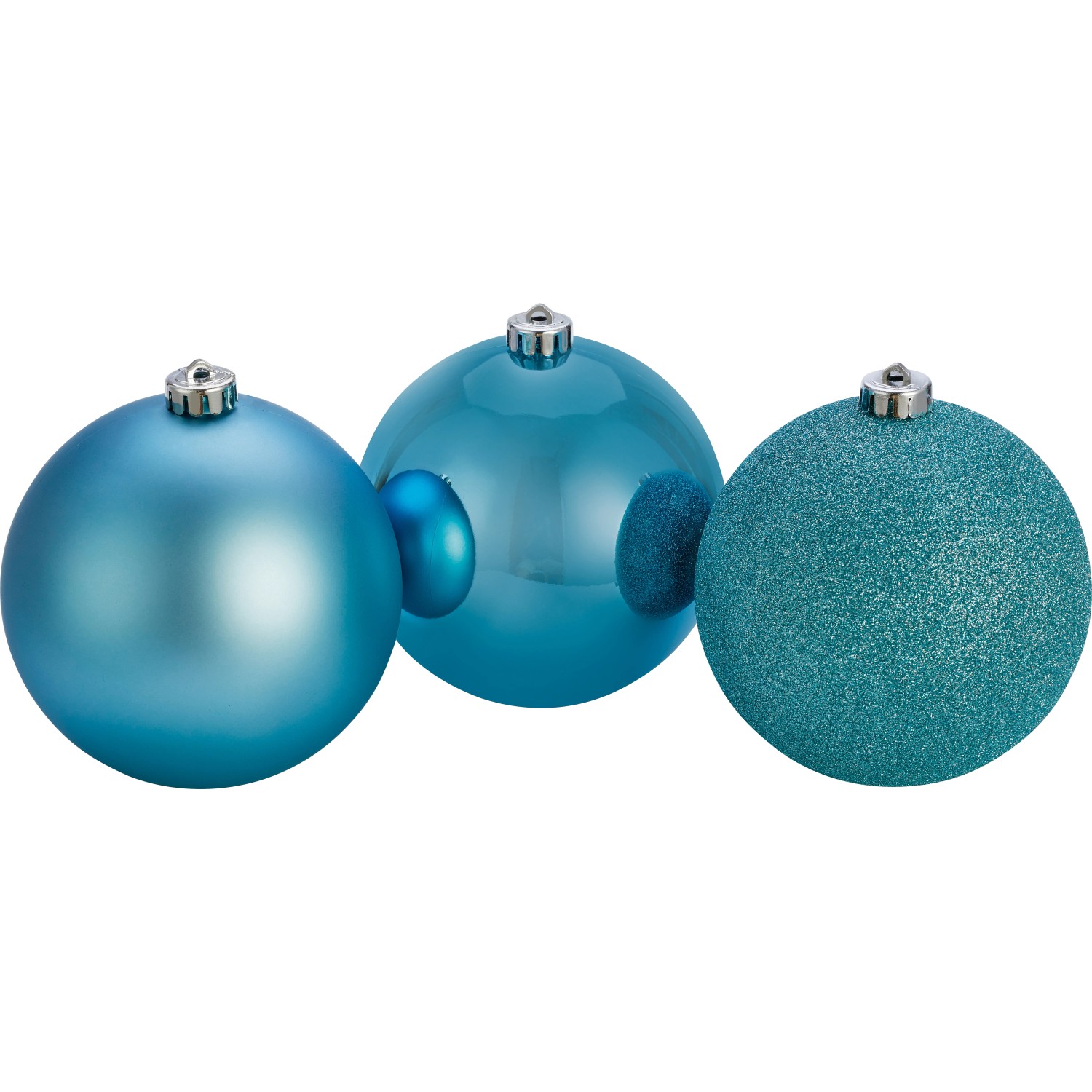 XXL Weihnachtskugel Ø 14 cm 1 Stück Hellblau