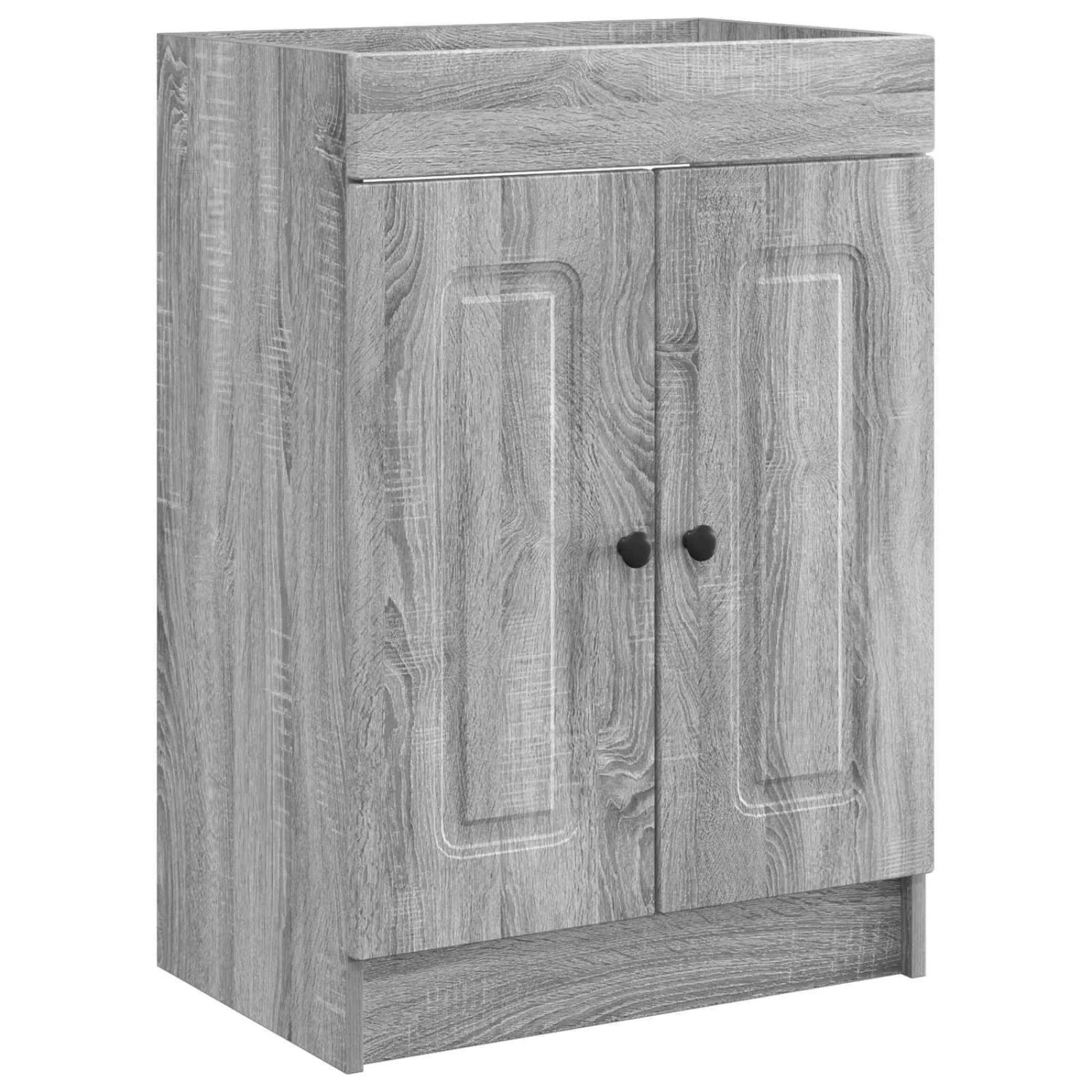vidaXL Unter dem Waschbecken Badschrank Grau Sonoma 890020