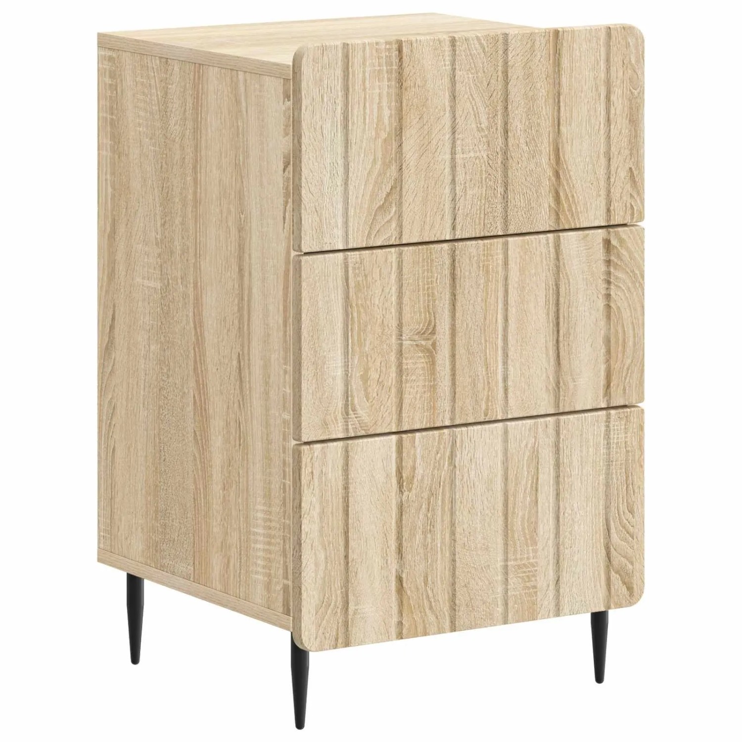 vidaXL Nachttisch Sonoma-Eiche 43 x 41 x 68 cm Holzwerkstoff 894327