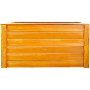 Hochbeet aus Pinienholz, 150x76x79 cm, ideal für Garten und Terrasse.