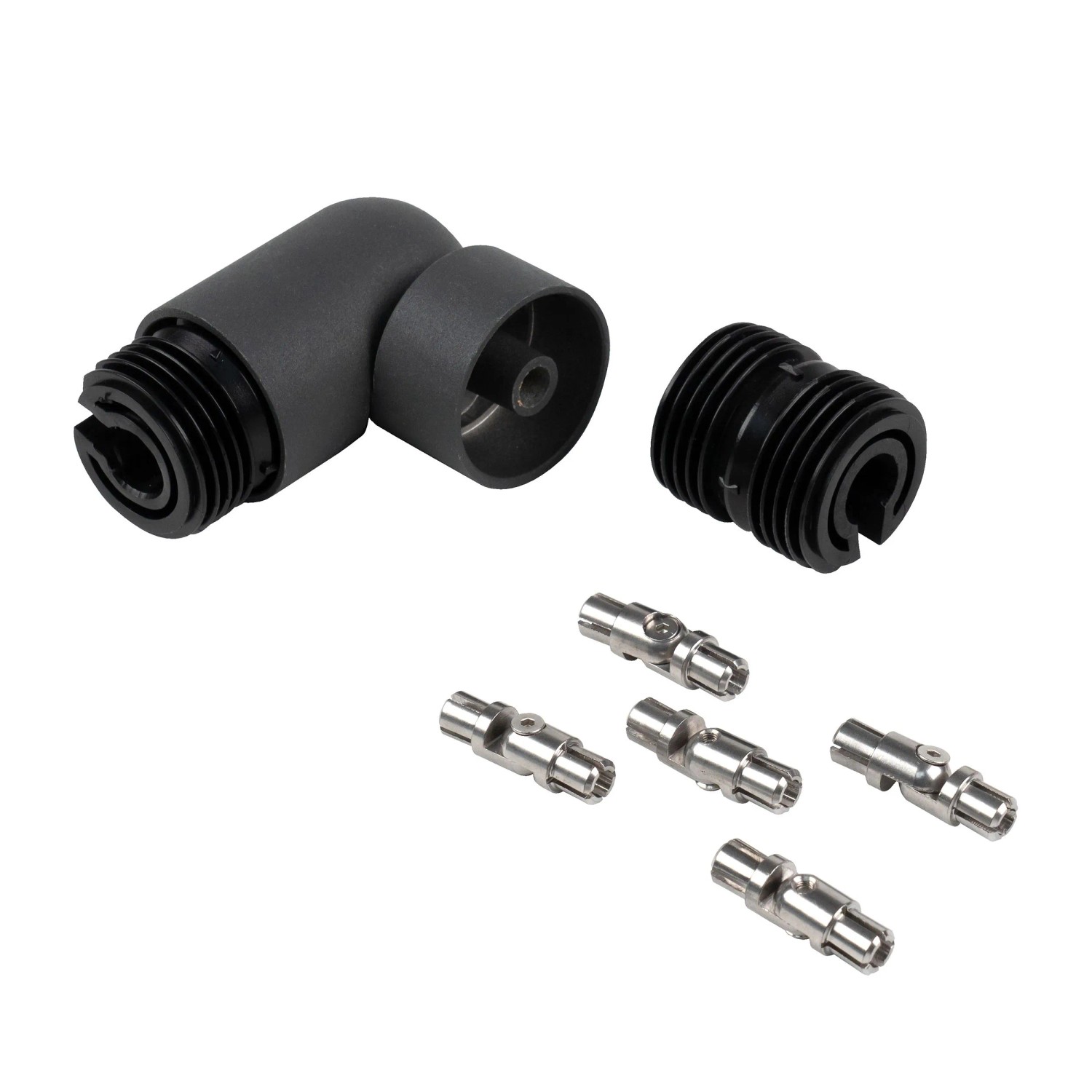 Dolle Eckverbindungs-Set für Geländerkomplettsets, Anthrazit günstig online kaufen