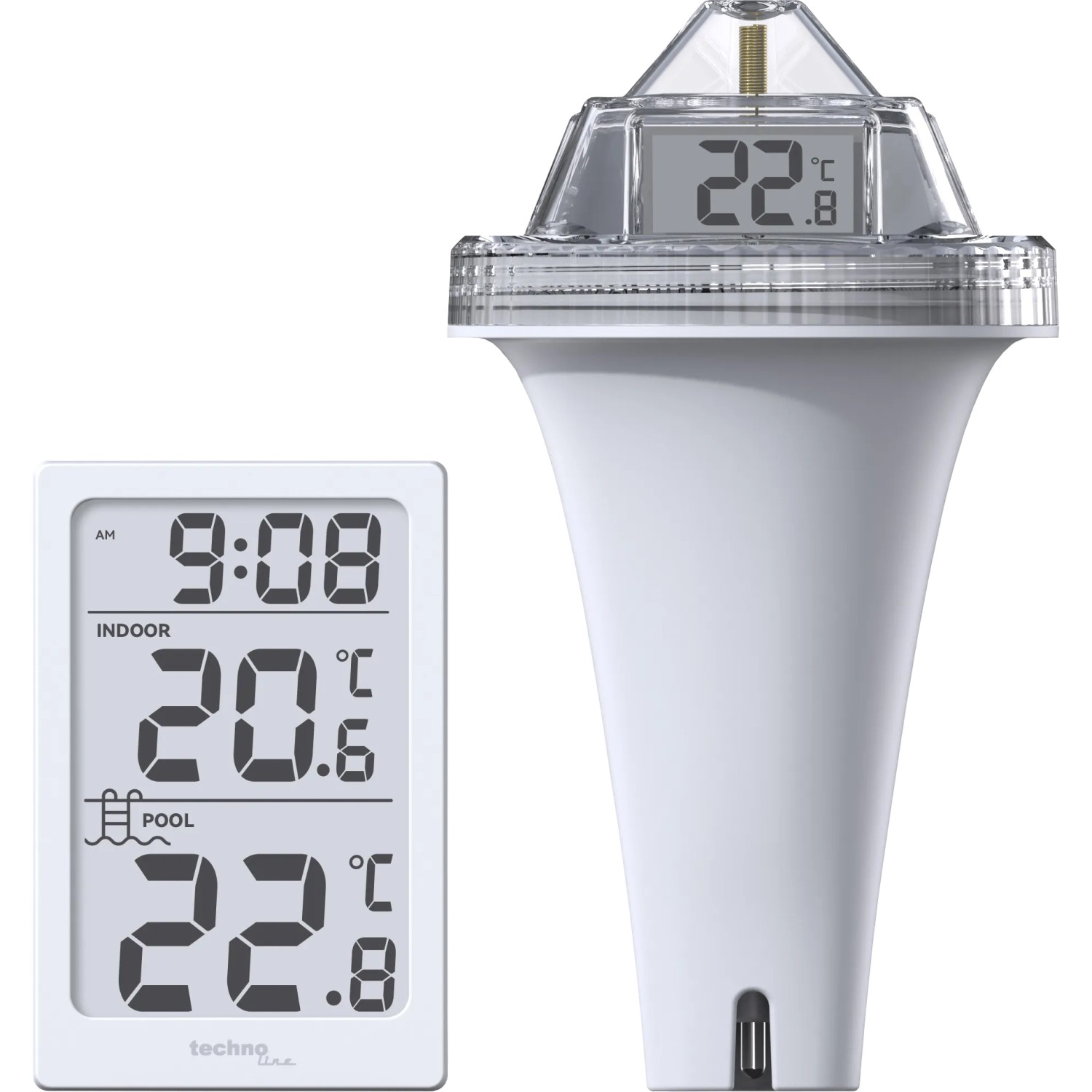 technoline Poolsensor WS 9079 Weiss