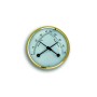 TFA Thermo-Hygrometer mit Messingring zum Aufhängen. Thermometer zur Messung von Temperatur und Luftfeuchtigkeit.
