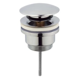 Sturotec Ablaufgarnitur Push-Open für Waschtisch, 1 1/4 Zoll, Chrom.