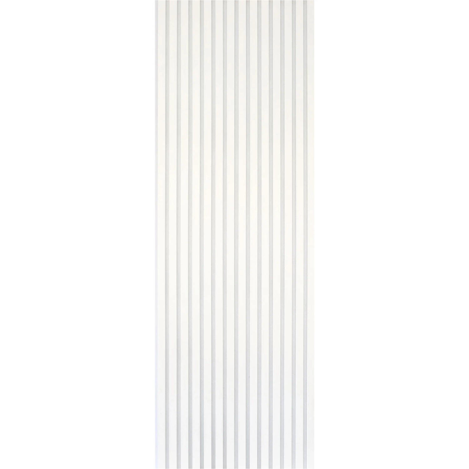 Kosche Akustikpaneel foliert Weiß 240 cm x 56,1 cm