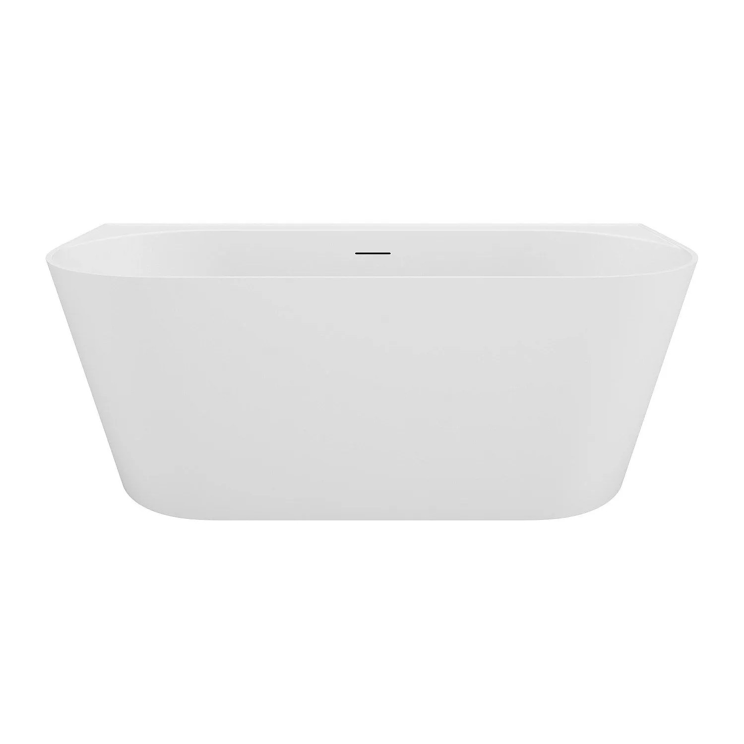 Vente-unique Vorwandbadewanne Amobia Weiß 160 cm