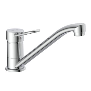 Schütte Birte Spültischarmatur in Chrom, Einhebelmischer für die Küche.