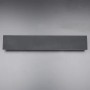 Moderne LED-Wandlampe Concha in Anthrazit, 80x47cm, für stimmungsvolle Beleuchtung.