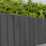 Mauer aus grauen Diephaus Patea Pico Mauersteinen Basalt 40x10x10 cm.