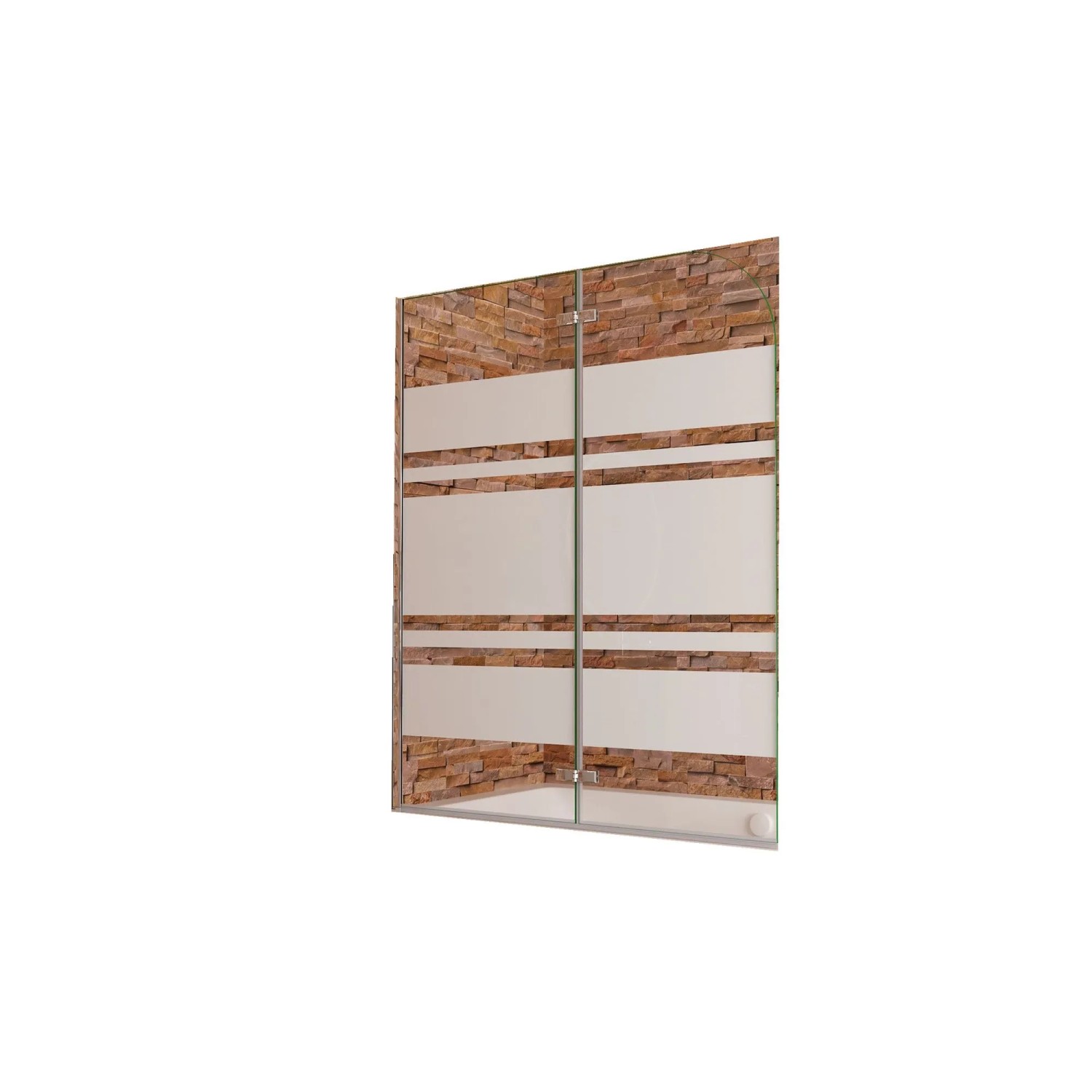 Duschparadies Badewannenaufsatz Badewannenfaltwand 110x140cm Duschabtrennun günstig online kaufen