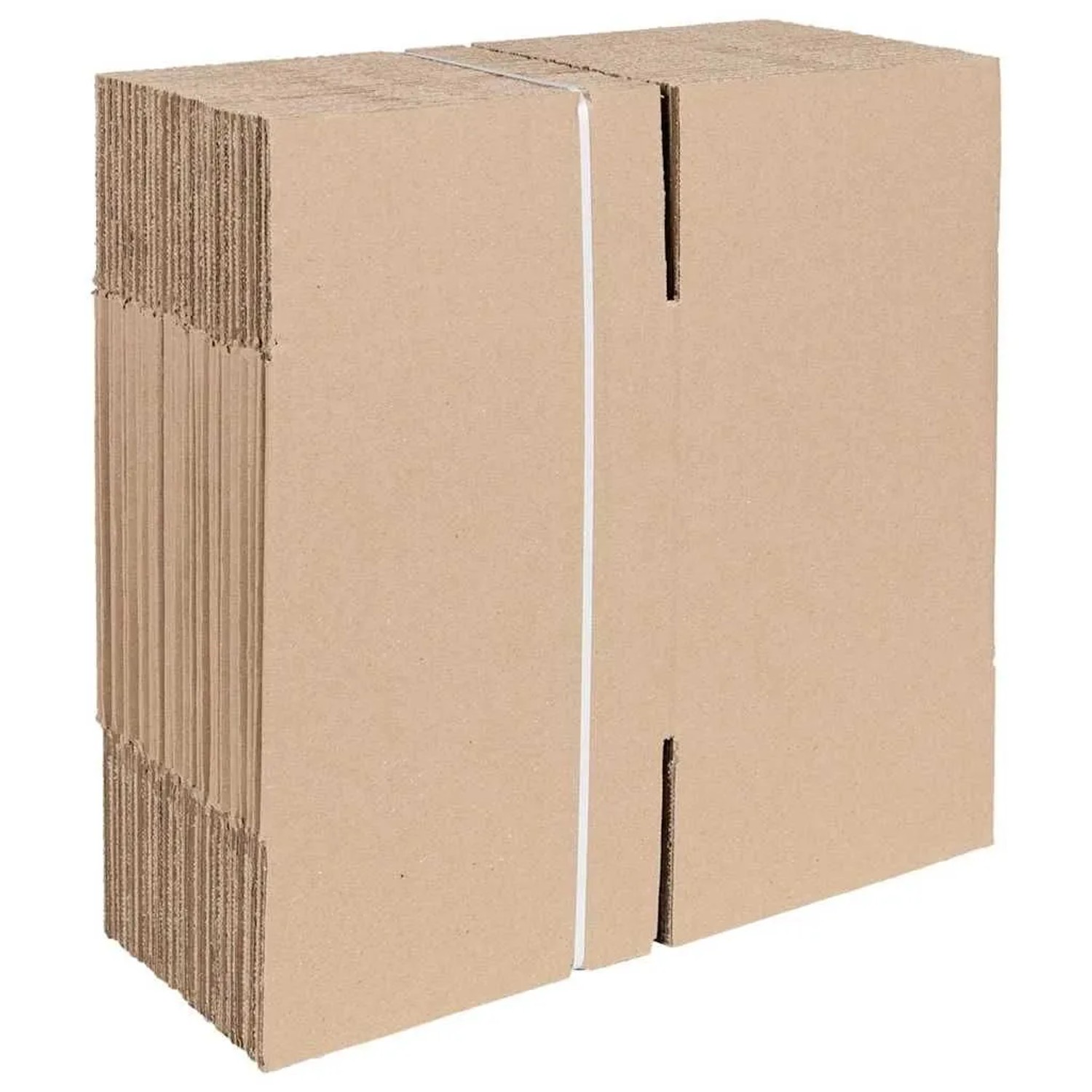 vidaXL Faltbox mit Speicher 50 Stk Natur 20 x 20 x 20 cm Karton 4106564_3