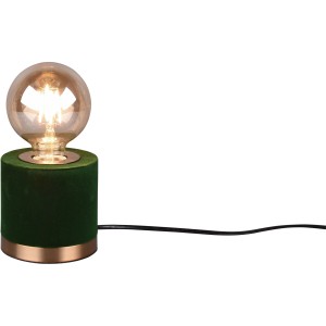Grüne Reality Tischleuchte Judy im Retro-Design mit Filament Leuchtmittel.