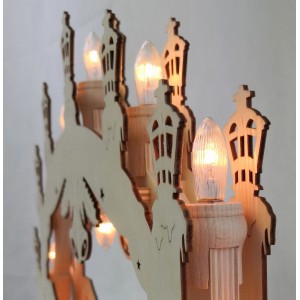 Ersatzglühlampen für Lichterketten, 3er-Pack E10, 12V, 3W, warmweiß.