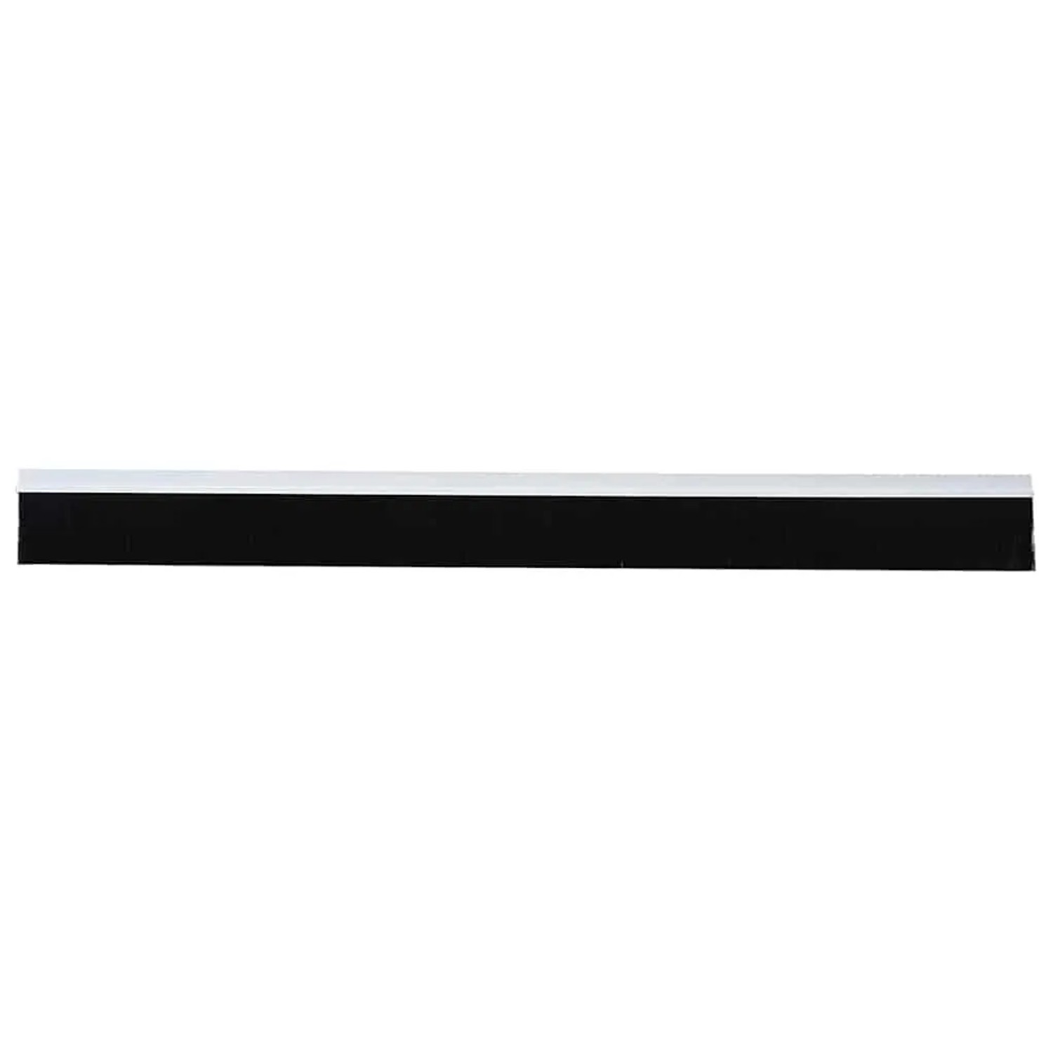 vidaXL Selbstklebende Türbürstendichtungen 2 Stk Weiß 100 cm 42019512
