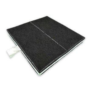 AIR2GO Aktivkohlefilter für Dunstabzugshauben, Ersatz für Siemens 360732/00360732, 24x24x3cm.